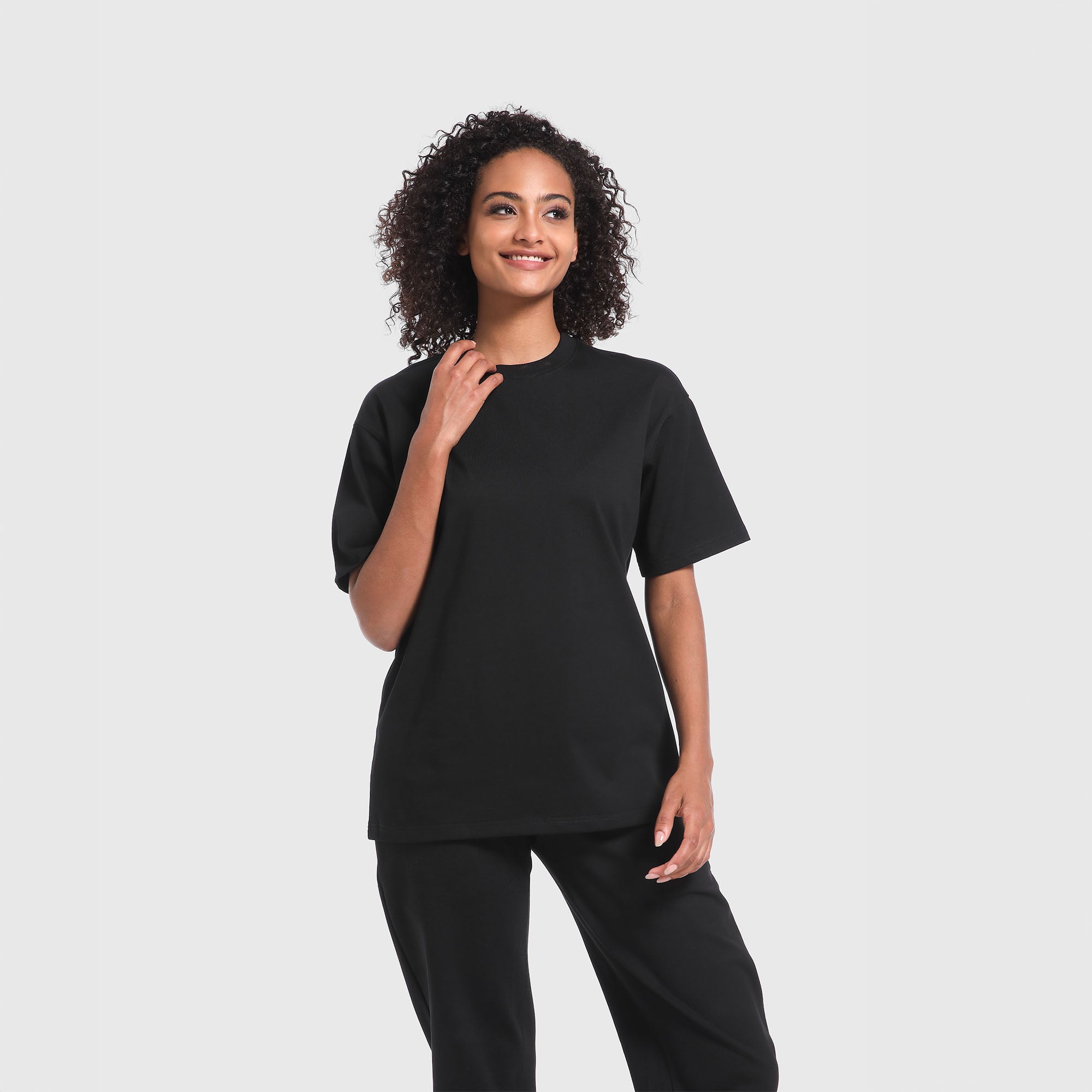 All Black 3-Pack - Heavy Loose Fit T-Shirt