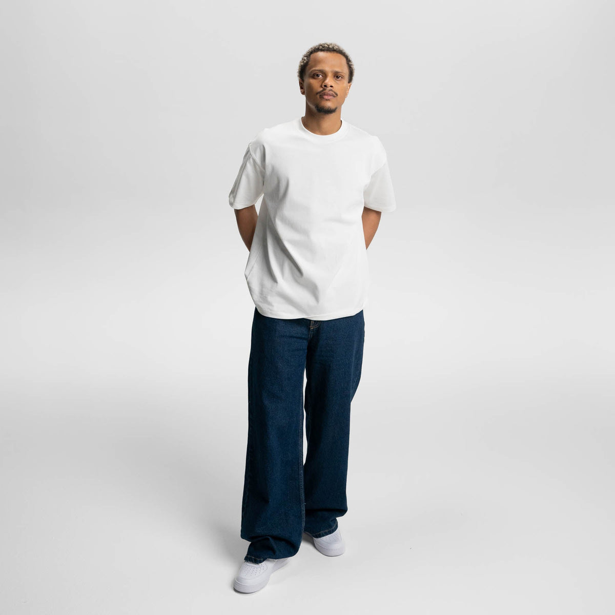All White 3-Pack - Heavy Loose Fit T-Shirt