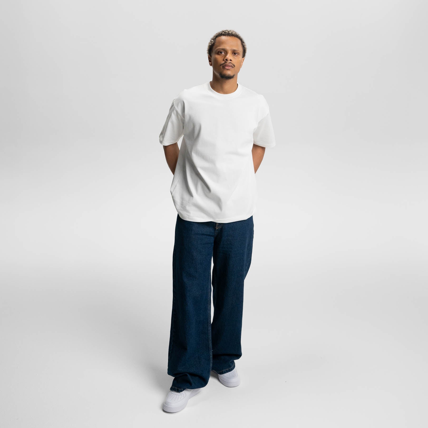 All White 3-Pack - Heavy Loose Fit T-Shirt