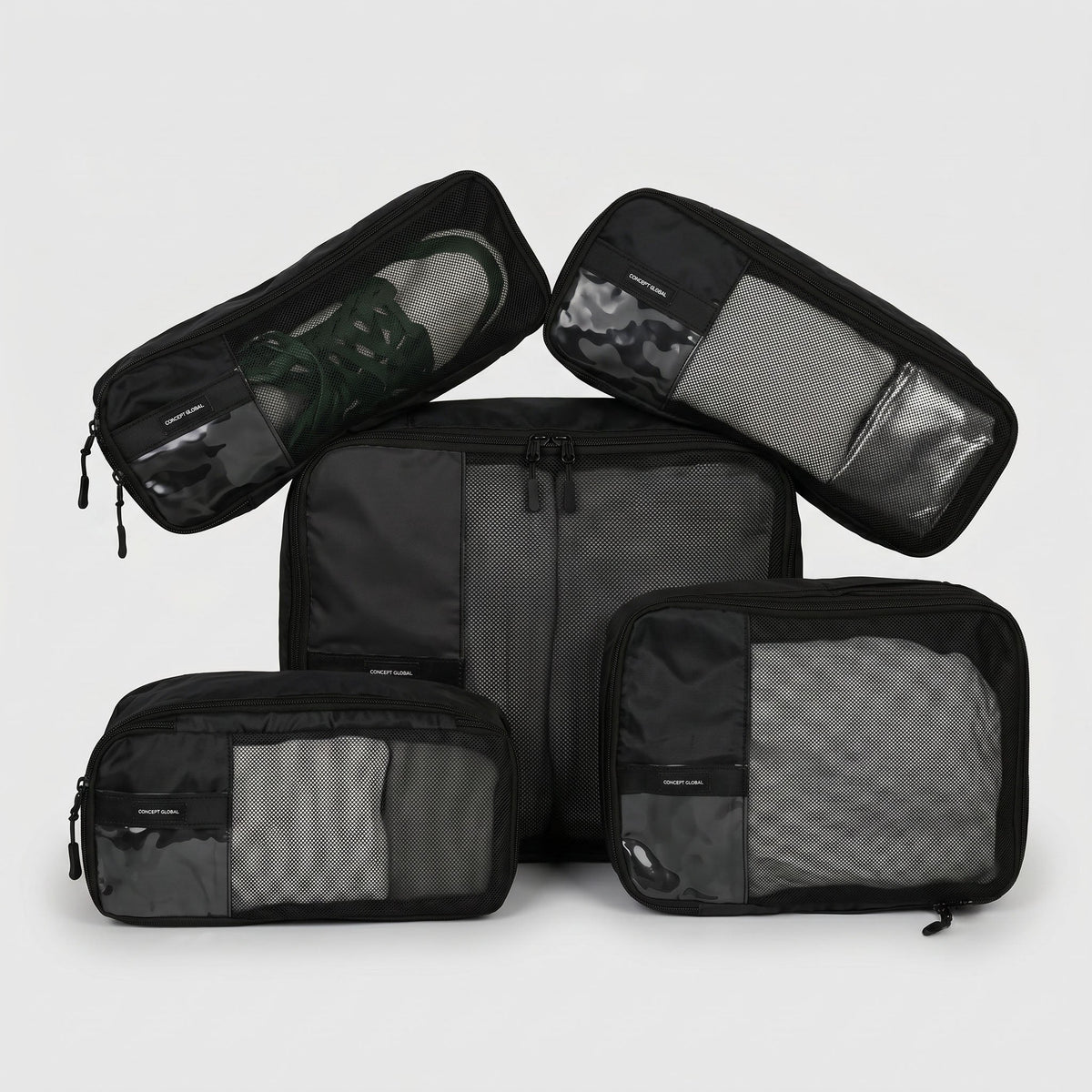 Compression Packing Cubes — 5-Piece Set
