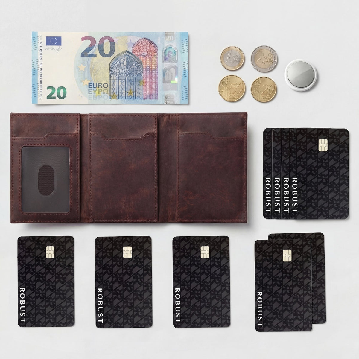 RFID Blocking Leather Wallet